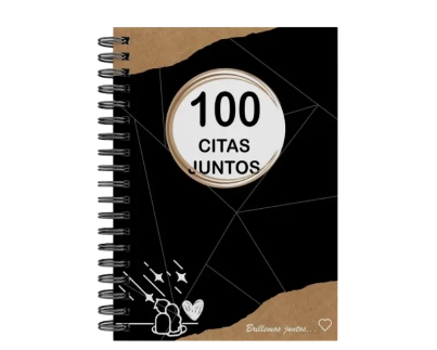 libro 100 citas juntos M01 portada personalizada