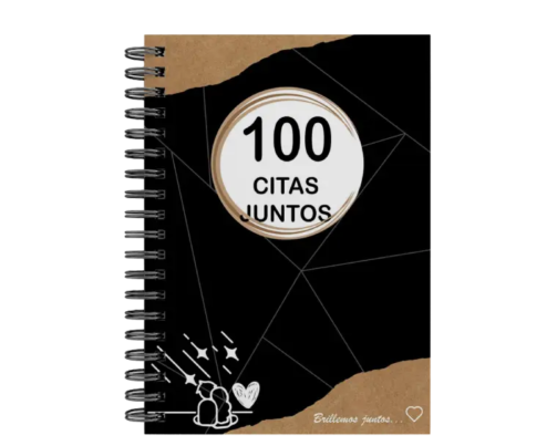 libro 100 citas juntos M01 portada personalizada