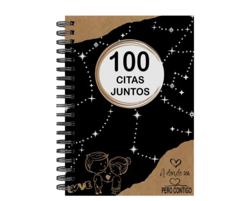 libro 100 citas juntos M04 portada personalizada