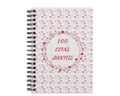 libro 100 citas juntos M05 portada personalizada
