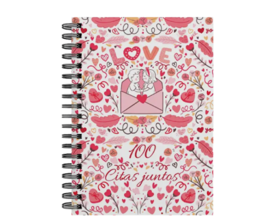 libro 100 citas juntos M06 portada personalizada