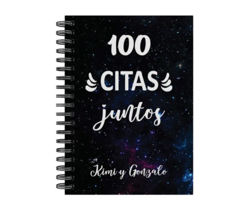 libro 100 citas juntos M07 portada personalizada