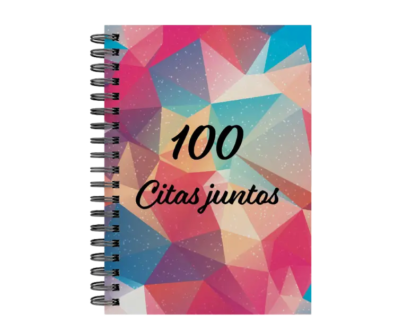 libro 100 citas juntos M08 portada personalizada