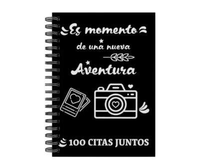 libro 100 citas juntos M10 portada personalizada