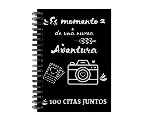 libro 100 citas juntos M10 portada personalizada