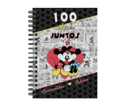 libro 100 citas juntos M12 portada personalizada
