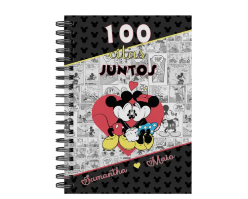 libro 100 citas juntos M12 portada personalizada