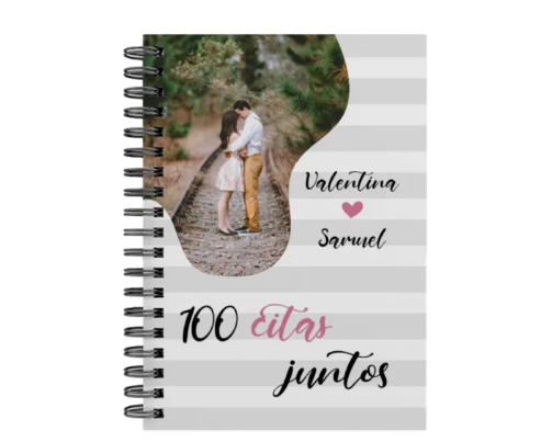 libro 100 citas juntos M18 portada personalizada