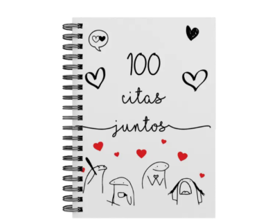 libro 100 citas juntos M32 portada personalizada
