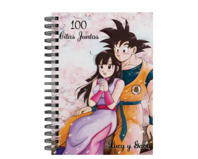 libro 100 citas juntos M37 portada personalizada