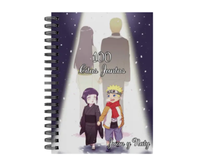 libro 100 citas juntos M41 portada personalizada