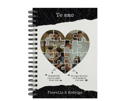 libro 100 citas juntos M45 portada personalizada