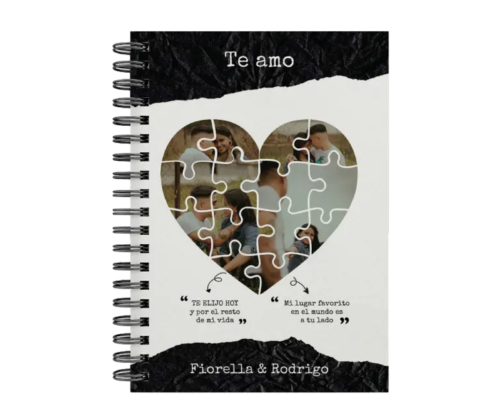 libro 100 citas juntos M45 portada personalizada