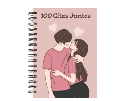libro 100 citas juntos M50 portada personalizada