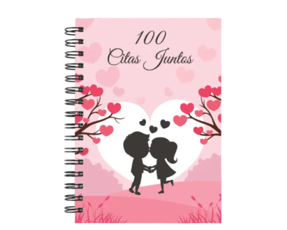 libro 100 citas juntos M53 portada personalizada