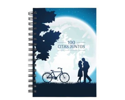 libro 100 citas juntos M55 portada personalizada