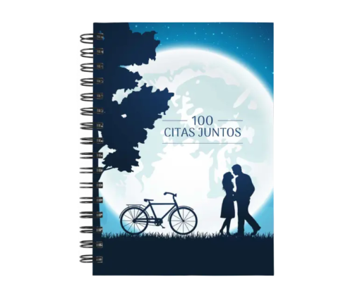 libro 100 citas juntos M55 portada personalizada