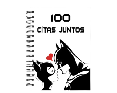 libro 100 citas juntos M61 portada personalizada