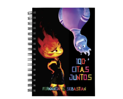 libro 100 citas juntos M62 portada personalizada