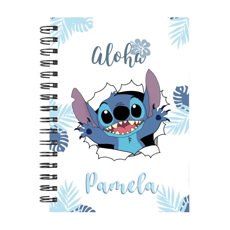 cuaderno Stitch personalizado M04