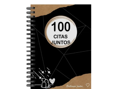 libro 100 citas juntos M01 portada personalizada