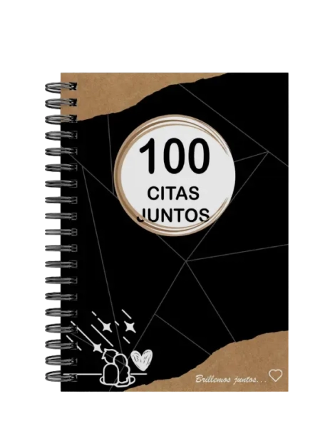 libro 100 citas juntos M01 portada personalizada
