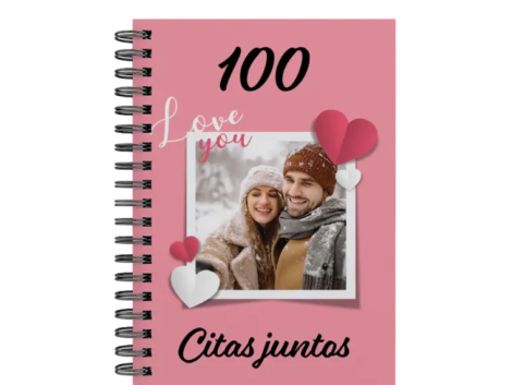 libro 100 citas juntos M02 portada personalizada