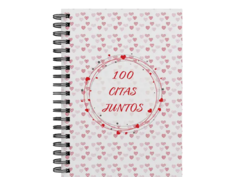 libro 100 citas juntos M05 portada personalizada
