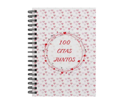 libro 100 citas juntos M05 portada personalizada