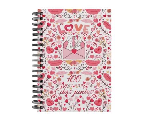 libro 100 citas juntos M06 portada personalizada