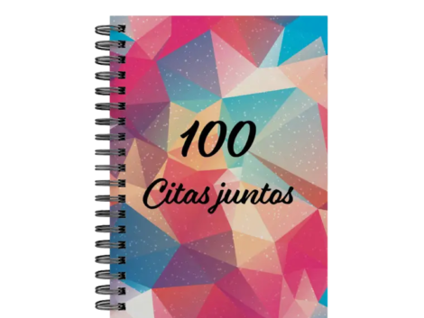 libro 100 citas juntos M08 portada personalizada