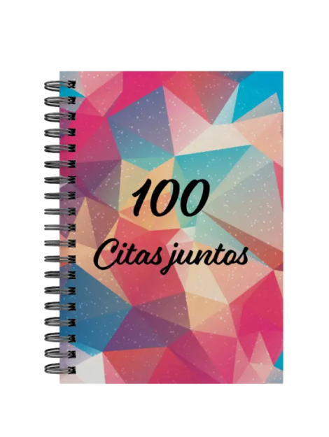 libro 100 citas juntos M08 portada personalizada