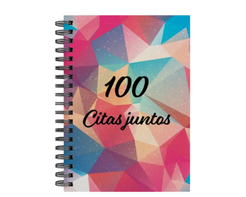 libro 100 citas juntos M08 portada personalizada