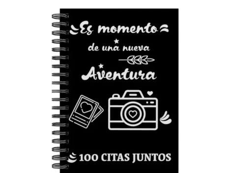 libro 100 citas juntos M10 portada personalizada