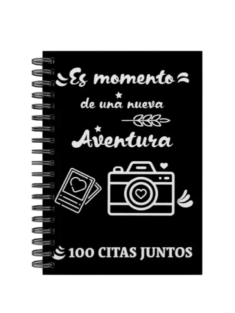 libro 100 citas juntos M10 portada personalizada
