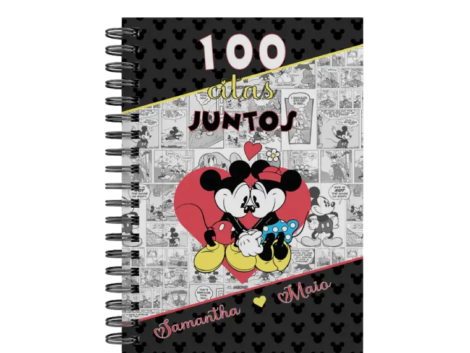 libro 100 citas juntos M12 portada personalizada