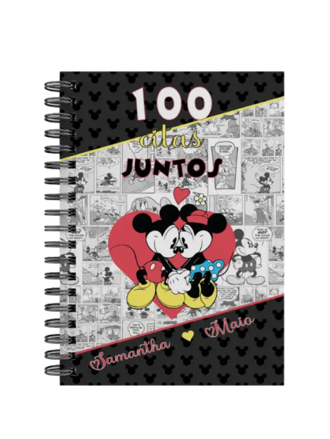 libro 100 citas juntos M12 portada personalizada