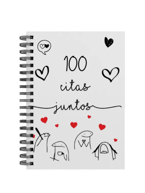 libro 100 citas juntos M32 portada personalizada
