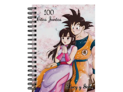 libro 100 citas juntos M37 portada personalizada