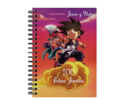 libro 100 citas juntos M38 portada personalizada