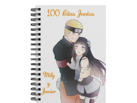 libro 100 citas juntos M40 portada personalizada