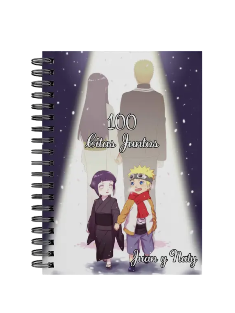 libro 100 citas juntos M41 portada personalizada