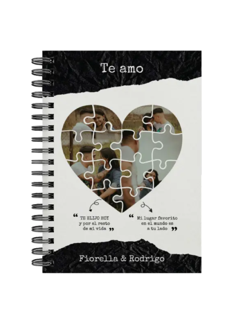 libro 100 citas juntos M45 portada personalizada