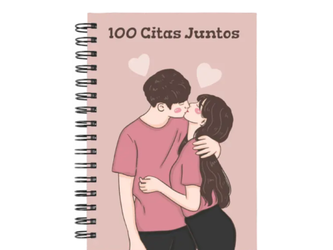 libro 100 citas juntos M50 portada personalizada