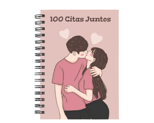 libro 100 citas juntos M50 portada personalizada