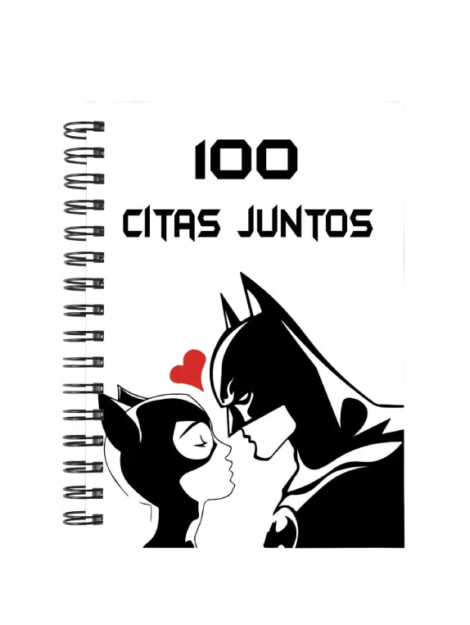 libro 100 citas juntos M61 portada personalizada