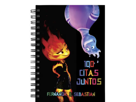 libro 100 citas juntos M62 portada personalizada