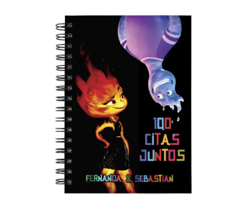 libro 100 citas juntos M62 portada personalizada