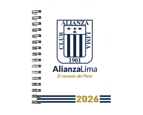 agenda Alianza Lima M02 personalizada A5