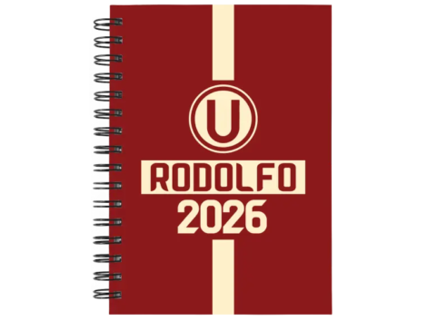 agenda Universitario de Deportes M01 personalizada A5